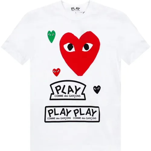 Tops > T-Shirts - - Comme des Garçons Play - Modalova