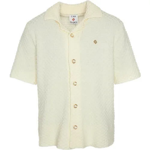 Shirts > Short Sleeve Shirts - - Casablanca - Modalova