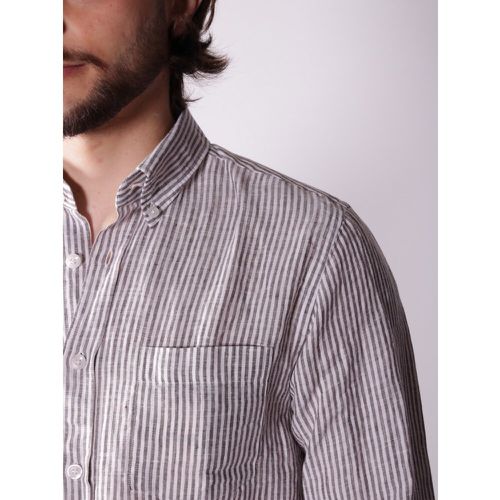 Heritage Lino Righe shirt Xacus - Xacus - Modalova