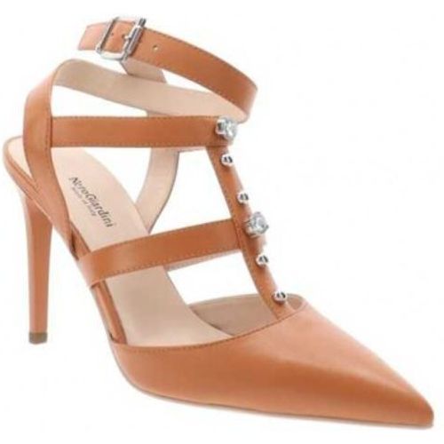 Women& heel shoes in leather - Nerogiardini - Modalova