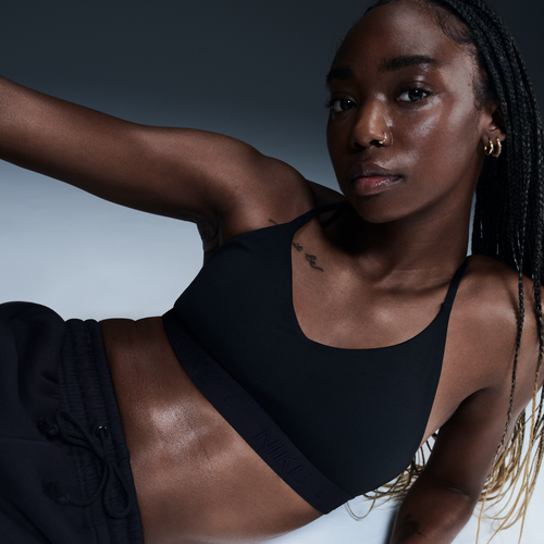Brassière de sport réglable rembourrée à maintien léger Indy - Nike - Modalova