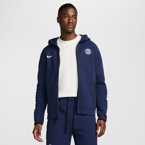 Sweat à capuche et zip Football Paris Saint-Germain Tech Fleece Windrunner - Nike - Modalova