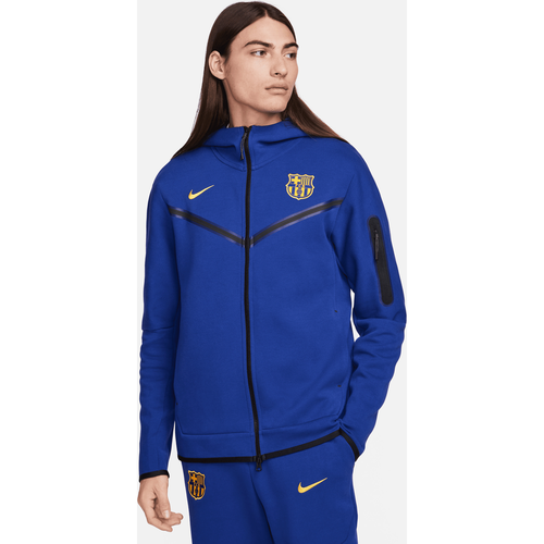 Sweat à capuche et zip Football FC Barcelona Tech Fleece Windrunner - Nike - Modalova