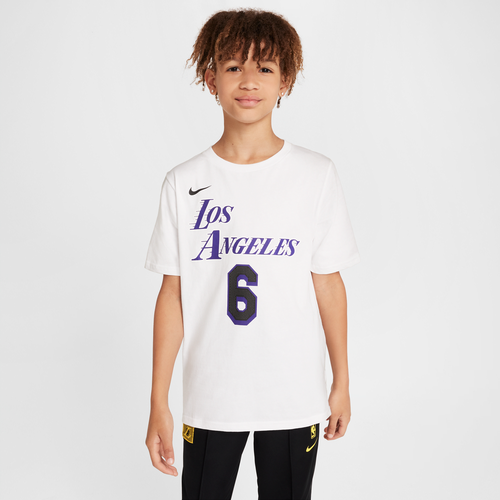 Tee-shirt NBA Los Angeles Lakers City Edition pour ado - Nike - Modalova