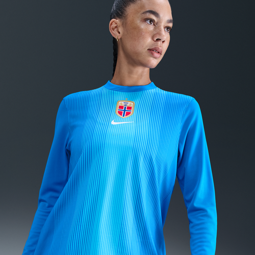 Maillot de foot à manches longues Replica Dri-FIT Norvège 2025/26 Stadium Gardien de but - Nike - Modalova
