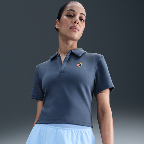 Polo de tennis court à manches courtes Court Heritage - Nike - Modalova