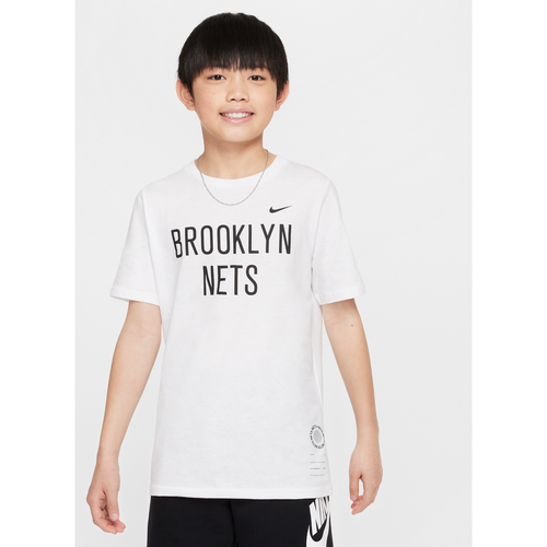T-shirt NBA Brooklyn Nets Essential pour ado (garçon) - Nike - Modalova