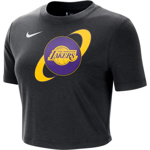T-shirt court ajusté NBA Los Angeles Lakers Courtside pour femme - Nike - Modalova