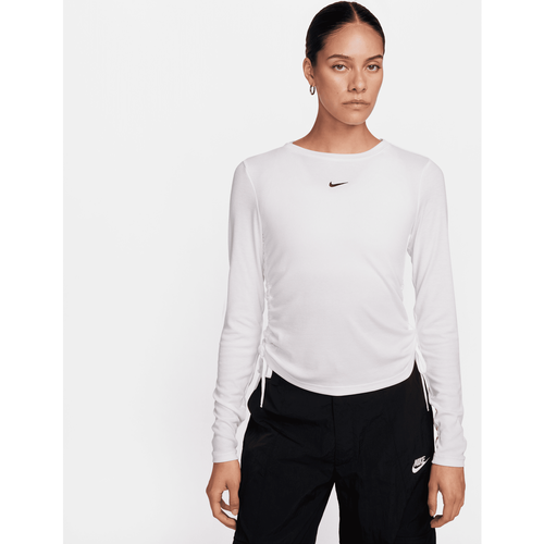 Crop top Mod à manches longues côtelé Sportswear Essential - Nike - Modalova