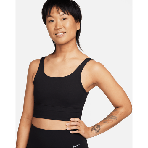 Brassière de sport longue non rembourrée à maintien léger Zenvy Rib - Nike - Modalova