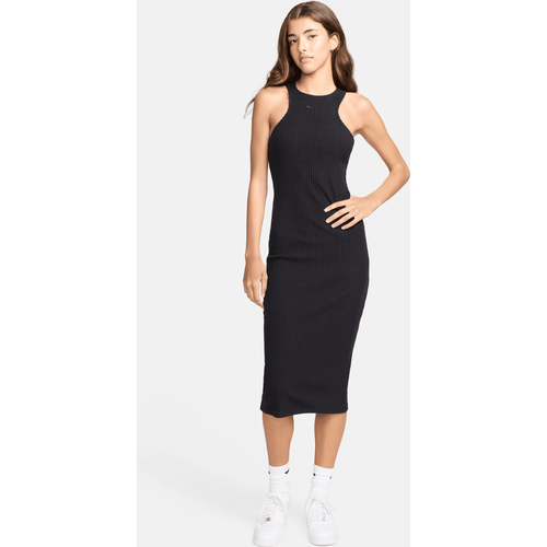 Robe mi-longue slim sans manches Sportswear Chill Rib - Nike - Modalova