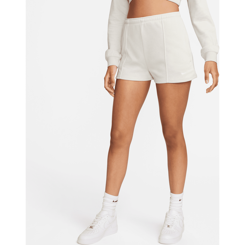 Short slim taille haute 5 cm en tissu en molleton Sportswear Chill Terry pour femme - Nike - Modalova