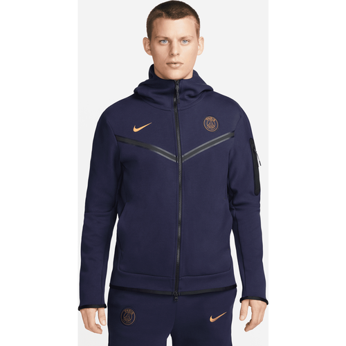 Sweat à capuche et zip Paris Saint-Germain Tech Fleece Windrunner - Nike - Modalova
