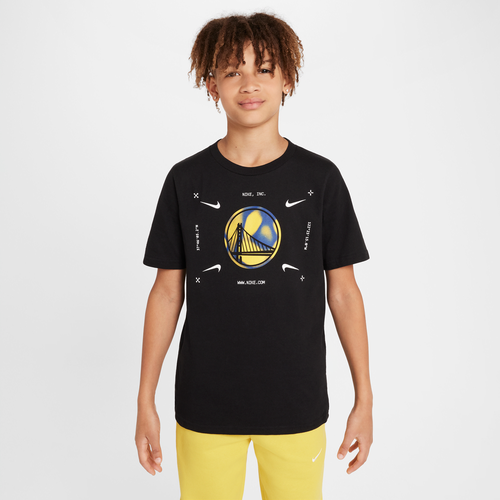 T-shirt à logo NBA Golden State Warriors pour ado (garçon) - Nike - Modalova