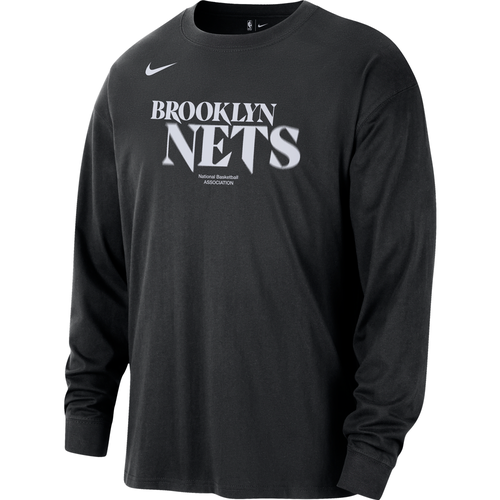 T-shirt à manches longues NBA Brooklyn Nets Courtside - Nike - Modalova