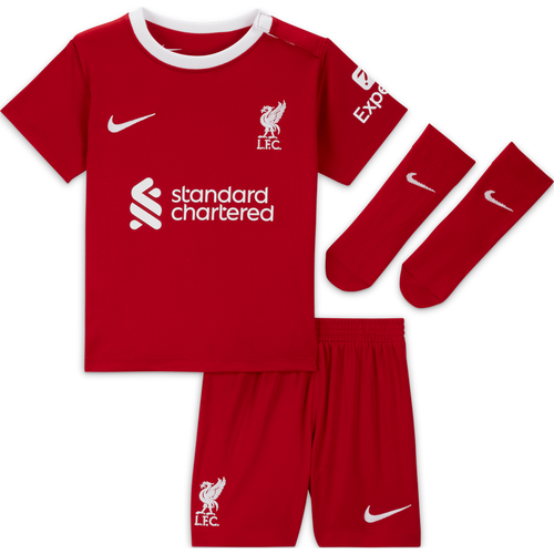 Ensemble trois pièces Dri-FIT Liverpool FC 2023/24 Domicile pour bébé et tout-petit - Nike - Modalova