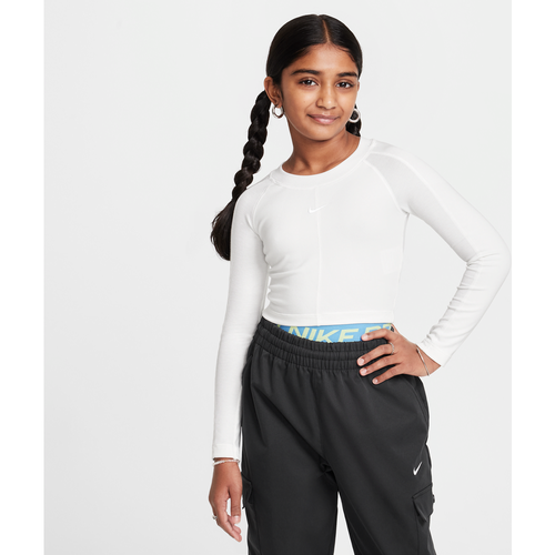 Haut court à manches longues Sportswear pour ado (fille) - Nike - Modalova