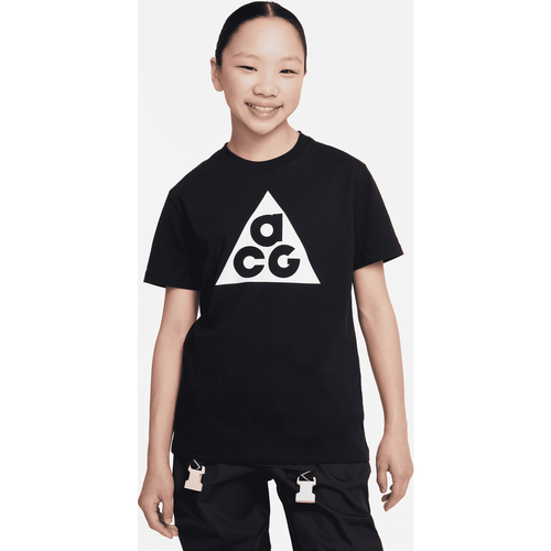 T-shirt Nike ACG pour ado - Noir - Nike - Modalova