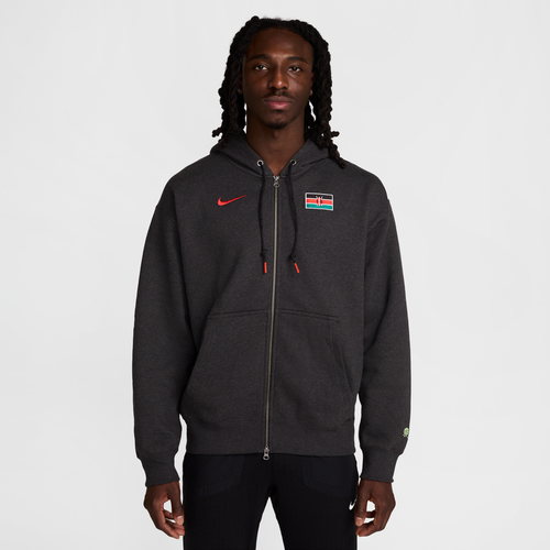 Sweat à capuche et zip Team Kenya Solo Swoosh - Nike - Modalova