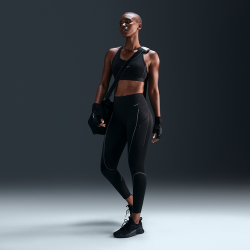 Legging 7/8 à taille haute et maintien supérieur avec poches Go - Nike - Modalova