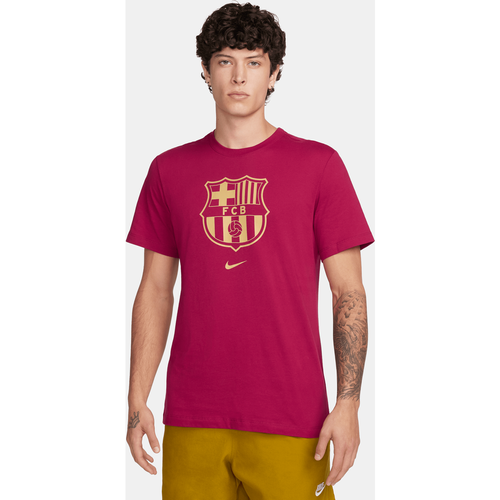 Tee-shirt de football FC Barcelona Crest - Nike - Modalova