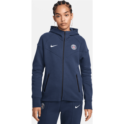 Sweat à capuche et zip Football Paris Saint-Germain Tech Fleece Windrunner pour femme - Nike - Modalova