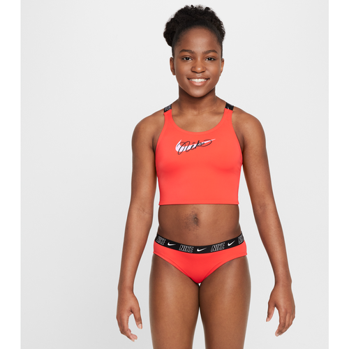 Ensemble de bain midkini à dos croisé Swim pour ado (fille) - Nike - Modalova