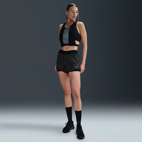 Short de running 2-en-1 imprimé taille mi-haute Dri-FIT Swift - Nike - Modalova