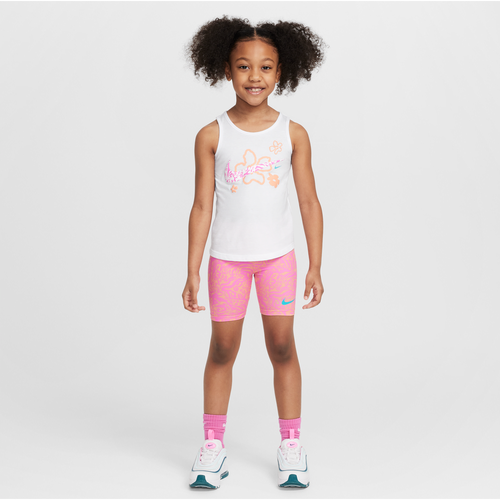 Ensemble deux pièces avec cycliste imprimé Wild Flower Dri-FIT pour enfant - Nike - Modalova