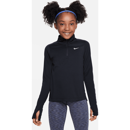 Haut à manches longues et 1/4 de zip Dri-FIT pour fille - Nike - Modalova