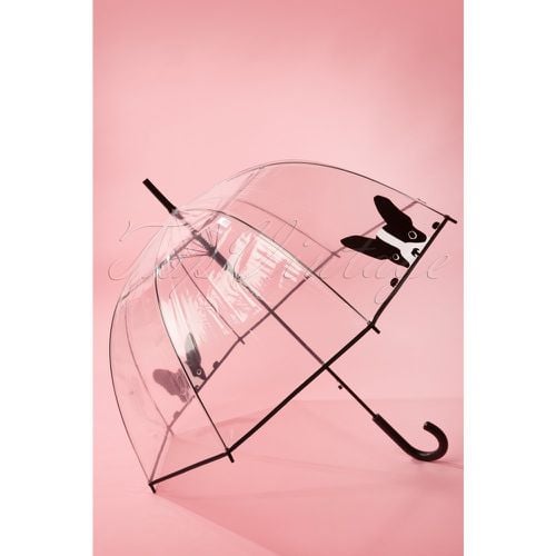 It's Raining Dogs Transparent Dome Umbrella Années 50 - so rainy - Modalova