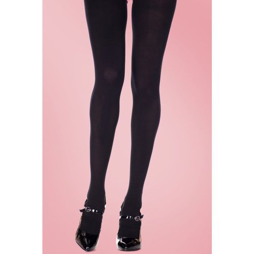 Classy Black Queen Size Tights - lovely legs - Modalova