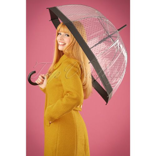 Lady Dot Transparent Dome Umbrella Années 1960 en - so rainy - Modalova