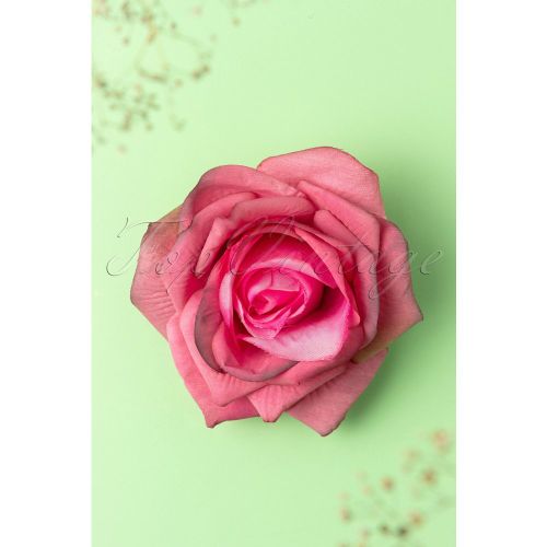 Scented Love Flower Hair Clip Années 50 en - Banned Retro - Modalova