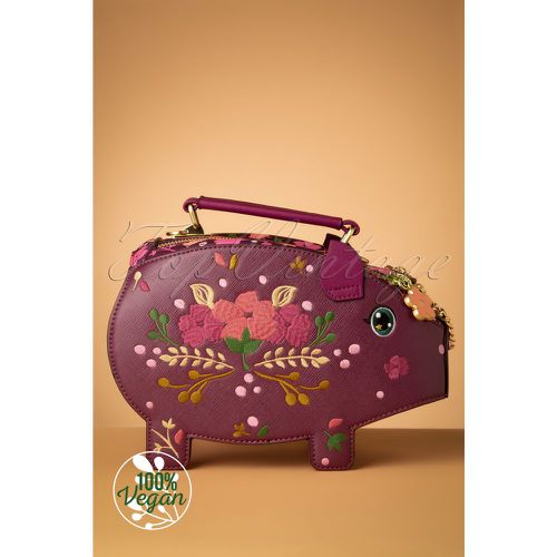 Piggy Bank Grab Bag Rouge Raisin - vendula - Modalova