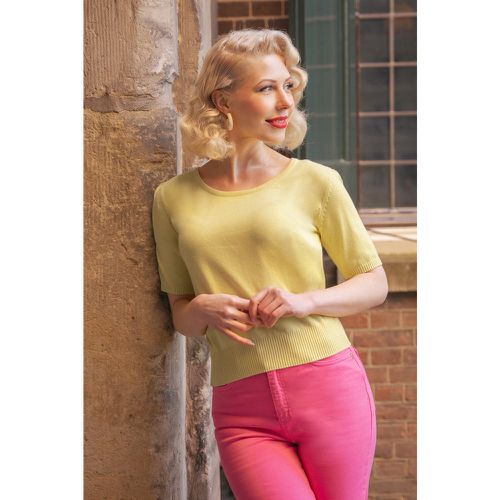Bella Short Sleeve Pullover en Clair - topvintage boutique collection - Modalova