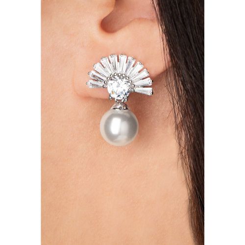 Boucles d'Oreilles Perles Art Déco en Argent - lovely - Modalova
