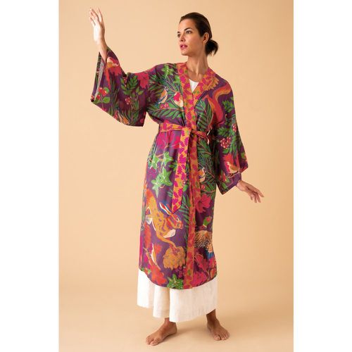 Peignoir Long façon Kimono Winter Wonderland en - powder - Modalova