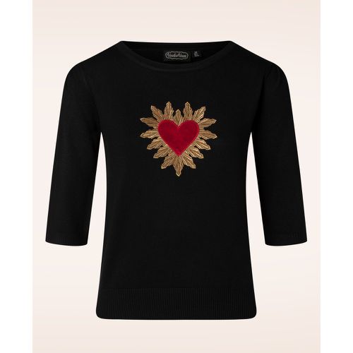 Queen of Hearts Sweater Années 50 en - Vixen - Modalova