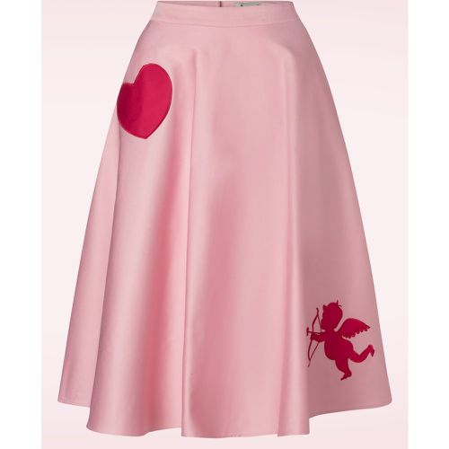 Jupe corolle Cupid en rose clair - collectif clothing - Modalova