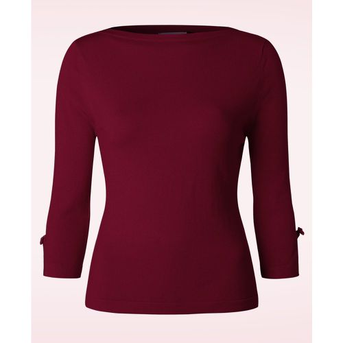 S Addicted Sweater in Burgundy - Banned Retro - Modalova