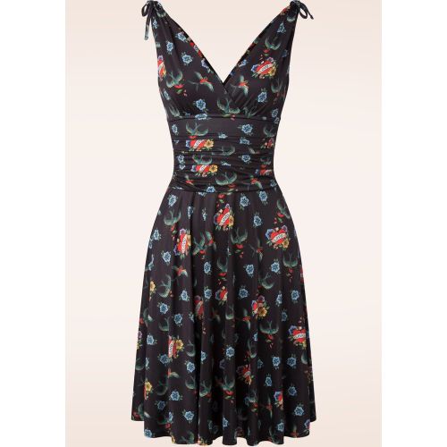 Grecian Tattoo Dress Années 50 en - vintage chic for topvintage - Modalova