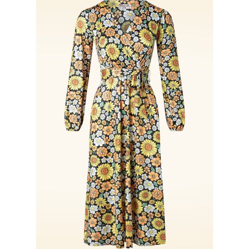 Robe midi fleurie Julieta en et multi - vintage chic for topvintage - Modalova