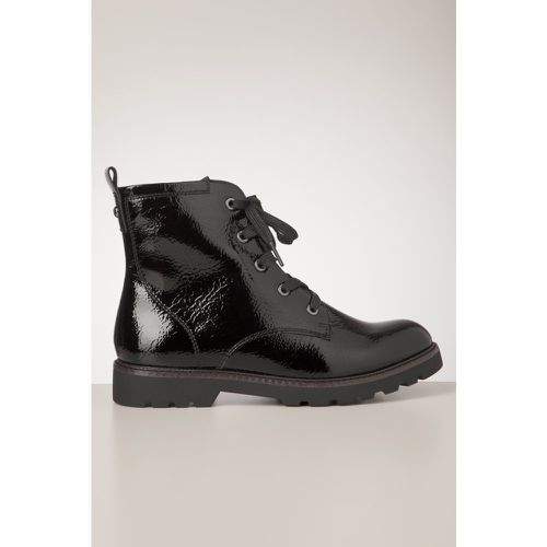 Bottines vernies Gilly en noir - tamaris - Modalova