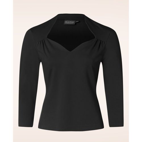 Haut Sweetheart en jersey noir - Vixen - Modalova