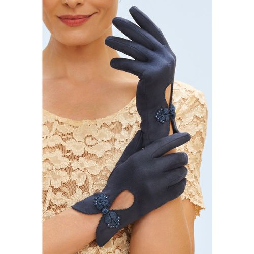 Gants Suki en bleu marine - powder - Modalova