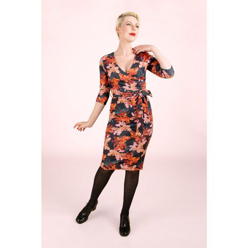 Robe crayon fleurie Kamila en et multi - vintage chic for topvintage - Modalova