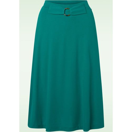 Jupe midi Elsie en vert émeraude - Surkana - Modalova