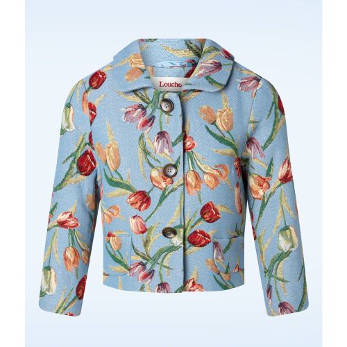 Veste Salut Tulip en jacquard clair - Louche - Modalova