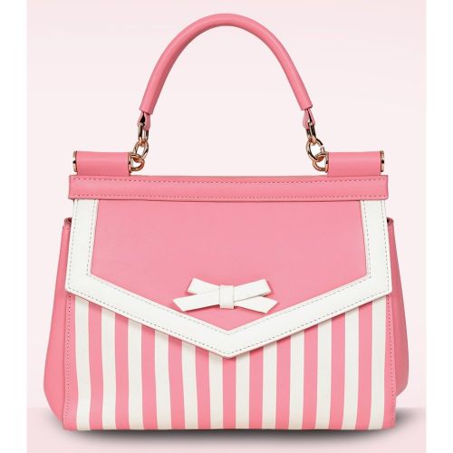 Sac à main Ravello en rose pastel - Banned Retro - Modalova